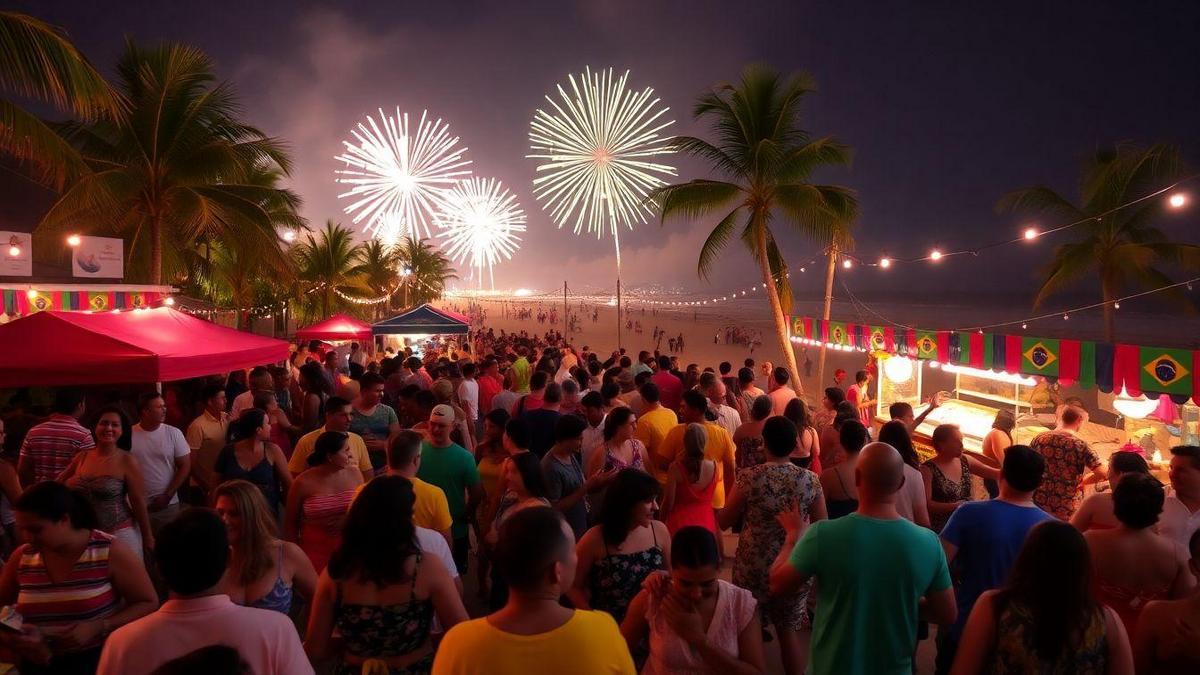 silvester in brasilien ein fest der gemeinschaft - Wie feiern Brasilianer Silvester?